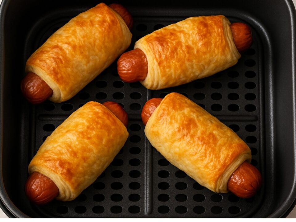 Hot Dog Rolls στο Air Fryer – Παιχνιδιάρικο και Εύκολο