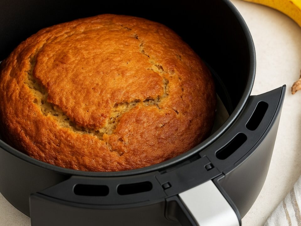 Μπανάνα Μπομπότα (Χωρίς Αλεύρι) στο Air Fryer
