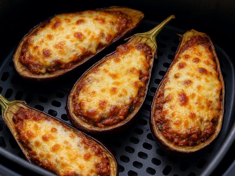 Μελιτζάνες τύπου παπουτσάκια στο air fryer: Γρήγορα, υγιεινά και πεντανόστιμα