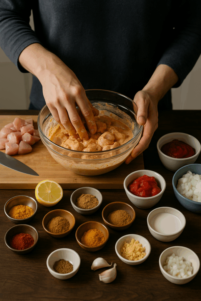 Κοτόπουλο Tikka Masala στο Air Fryer – Ινδικό Άρωμα στην Κουζίνα σου
