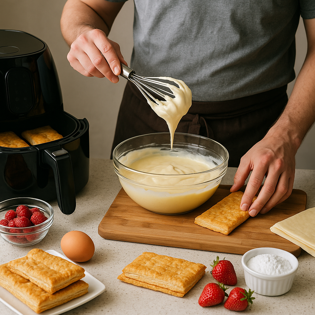 Μιλφέιγ με σφολιάτα στο air fryer – Γρήγορο, εντυπωσιακό και τραγανό