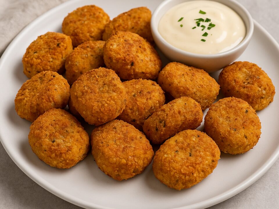 Vegan Nuggets με Κουνουπίδι και Ρεβίθια στο Air Fryer – Τραγανά, Χορταστικά και Απόλυτα Φυτικά!
