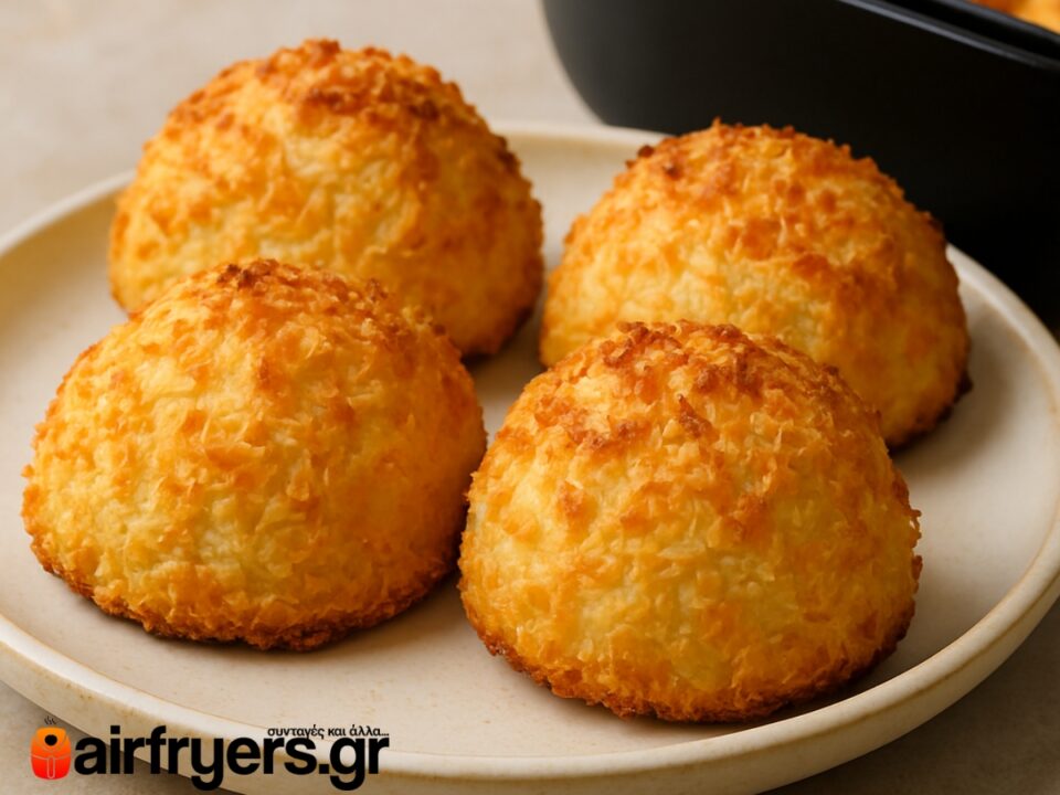 Καρύδες (Γλυκό) στο Air Fryer – Νηστίσιμο και Αφράτο