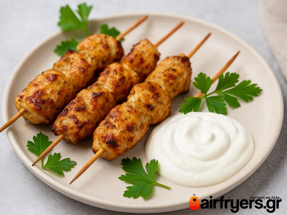 Κεμπάπ Κοτόπουλο με Γιαούρτι στο Air Fryer: Η Απόλυτη Συνταγή για Ζουμερά & Ελαφριά Κεμπάπ