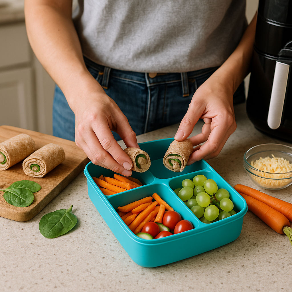 10 Ιδέες για Παιδικά Lunch Boxes με Συνταγές από το air fryer