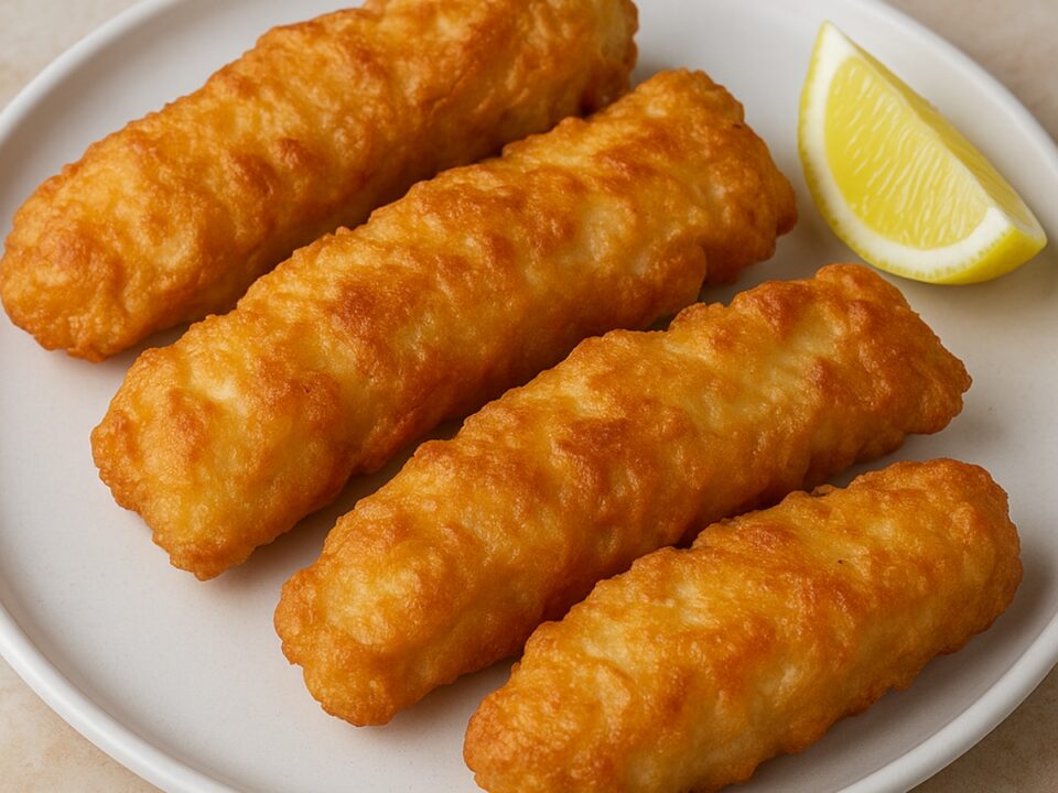Μπακαλιάρος τηγανητός στο air fryer – χωρίς λάδι