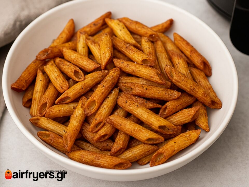 Ζυμαρικά "τηγανητά" στο Air Fryer – Crunchy σνακ με leftover πένες