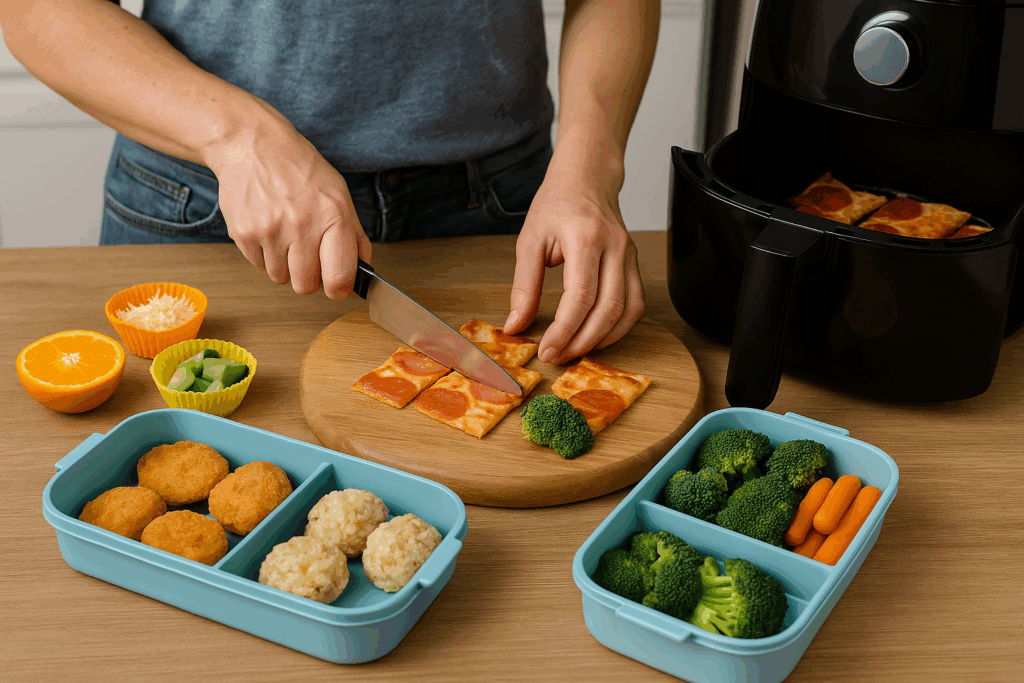 10 ιδέες για παιδικά lunch boxes με air fryer: γρήγορα και υγιεινά χωρίς βαρεμάρα