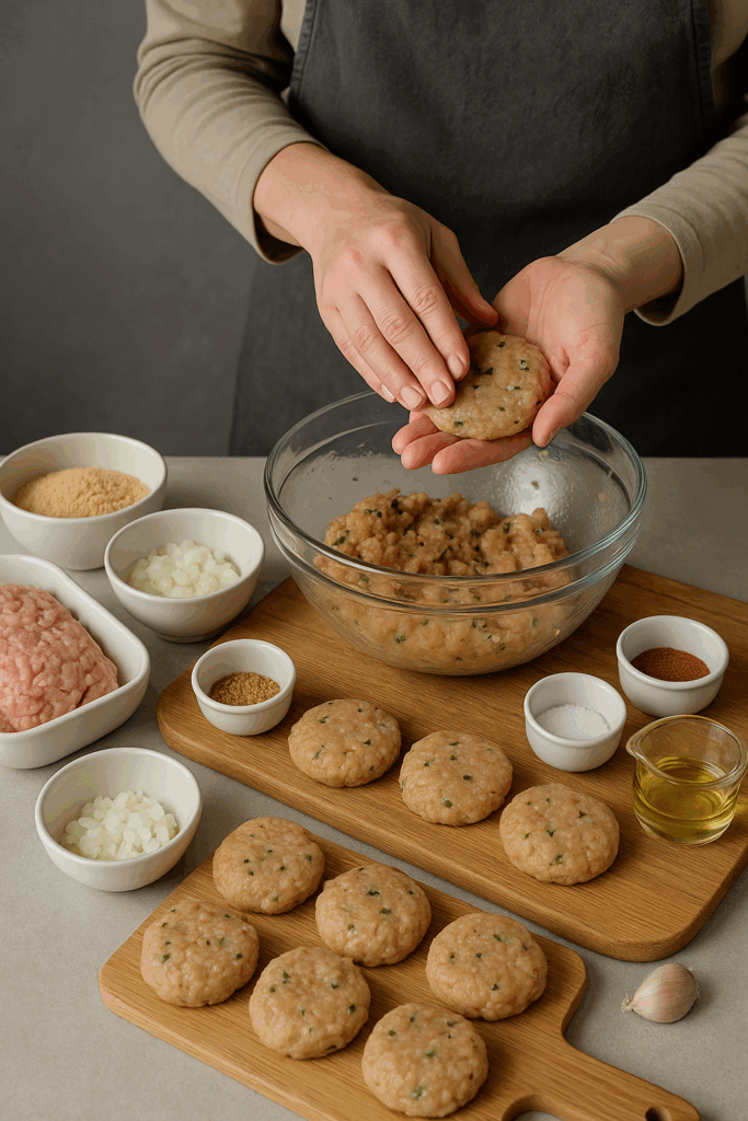Μίνι Burgers Κοτόπουλου με Σάλτσα Γιαουρτιού στο Air Fryer: Η Απόλυτη Υγιεινή & Γευστική Επιλογή