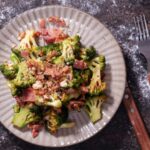 Μπρόκολο με Μπέικον στο Air Fryer