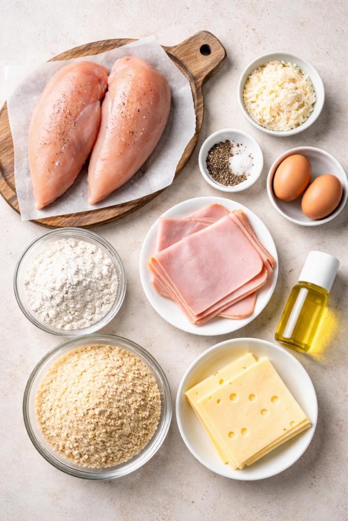 Κοτόπουλο Cordon Bleu στο Air Fryer