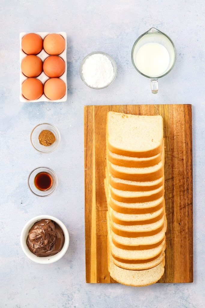 French toast roll ups στο air fryer με σοκολατένια γέμιση