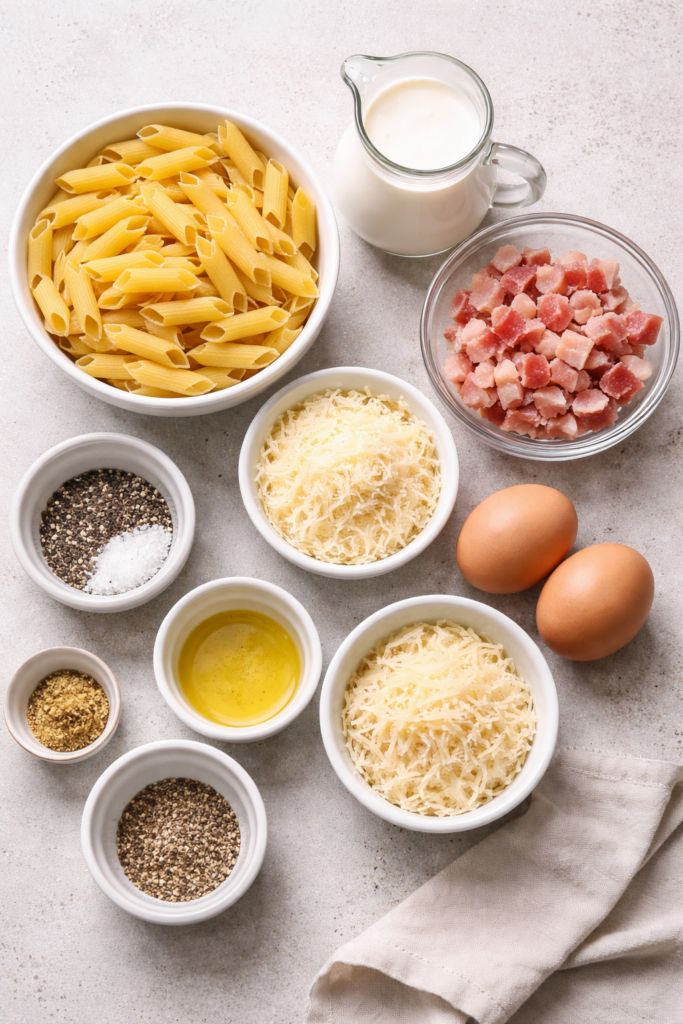 Καρμπονάρα Φούρνου στο Air Fryer