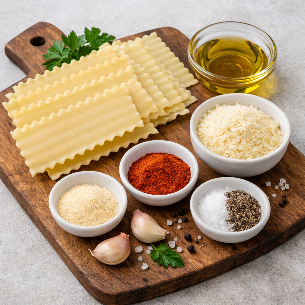 Crinkle Lasagna Chips στο Air Fryer