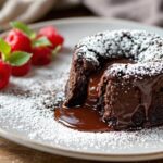 Lava Cake με 3 Σοκολάτες στο Air Fryer