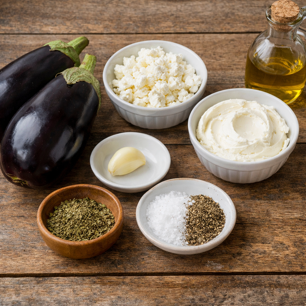 Ρολάκια μελιτζάνας στο air fryer