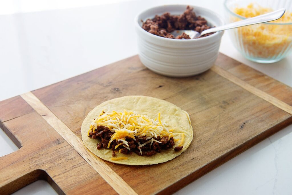 Τραγανά tacos στο air fryer