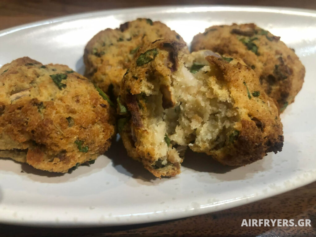 Ταραμοκεφτέδες στο air fryer