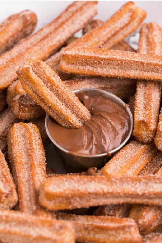 churros στο air fryer